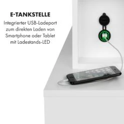 Heat 'n Beat Elektrischer Kamin 900/1800W LED Bluetooth-Speaker Flammenillusion -Haushaltsgeräte Rabatte 10035262 de 0003 logo