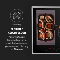 Delicatessa 77 Hybrid Prime Einbaukochfeld Induktion 4 Zonen 7000W -Haushaltsgeräte Rabatte 10035269 de 0003 logo