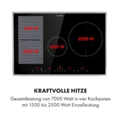 Delicatessa 77 Hybrid Prime Einbaukochfeld Induktion 4 Zonen 7000W -Haushaltsgeräte Rabatte 10035269 de 0004 logo