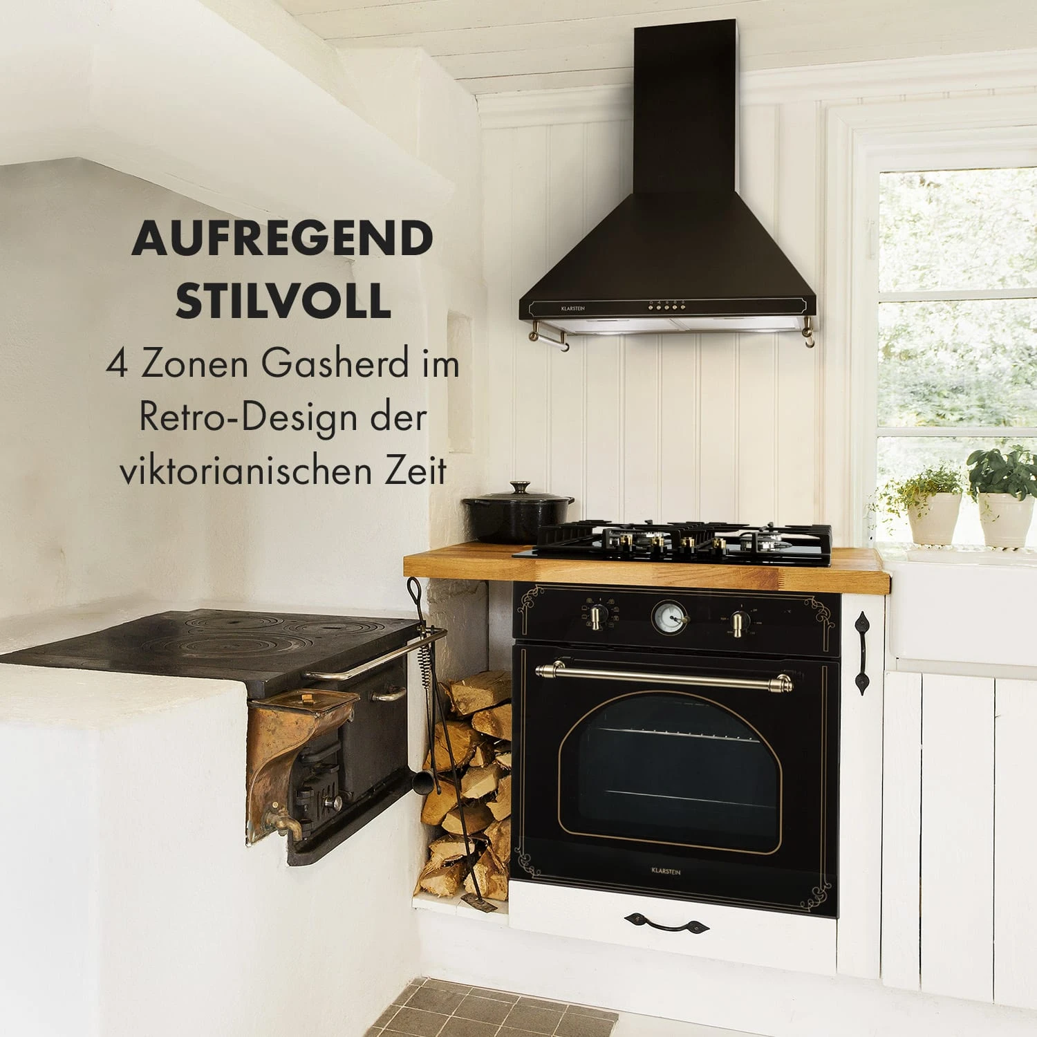 Victoria 4 Zonen Gaskochfeld 4-flammig Sabaf-Brenner Glaskeramik 2 Victoria 4 Zonen Gaskochfeld 4-flammig Sabaf-Brenner Glaskeramik – Bild 2