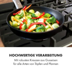 Victoria 4 Zonen Gaskochfeld 4-flammig Sabaf-Brenner Glaskeramik 17 Victoria 4 Zonen Gaskochfeld 4-flammig Sabaf-Brenner Glaskeramik -Haushaltsgeräte Rabatte 10035271 de 0008 logo