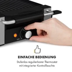 Bistecca Raclette 1200W Metall / Stein 8 Personen Kontroll-LED 14 Bistecca Raclette 1200W Metall / Stein 8 Personen Kontroll-LED -Haushaltsgeräte Rabatte 10035293 de 0007 logo