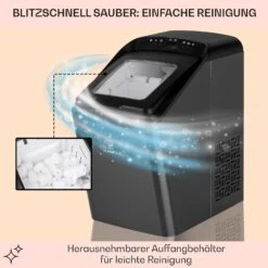 Partytime Eiswürfelmaschine Klareis 15kg/24h Edelstahl 11 Partytime Eiswürfelmaschine Klareis 15kg/24h Edelstahl -Haushaltsgeräte Rabatte 10035295 de 0005 usp