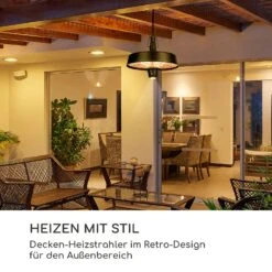 Camden Heat Deluxe Infrarot-Heizstrahler 2500W LED IP24 Decke -Haushaltsgeräte Rabatte 10035346 de 0003 logo