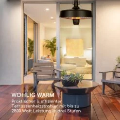 Camden Heat Deluxe Infrarot-Heizstrahler 2500W LED IP24 Decke -Haushaltsgeräte Rabatte 10035346 de 0005 logo