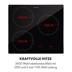 TrinityCook Induktionskochfeld 3400W Touch Control Glas -Haushaltsgeräte Rabatte 10035361 de 0004 logo