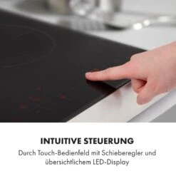TrinityCook Induktionskochfeld 3400W Touch Control Glas -Haushaltsgeräte Rabatte 10035361 de 0005 logo