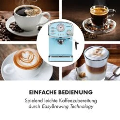 Espressionata Gusto Espressomaschine 1100W 15 Bar Druck 12 Espressionata Gusto Espressomaschine 1100W 15 Bar Druck -Haushaltsgeräte Rabatte 10035377 de 0004 logo