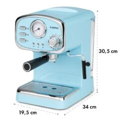 Espressionata Gusto Espressomaschine 1100W 15 Bar Druck 17 Espressionata Gusto Espressomaschine 1100W 15 Bar Druck -Haushaltsgeräte Rabatte 10035377 yy 0009 logo Klarstein Espressionata Gusto Espressomaschine