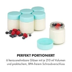 Gaia Greek Joghurt-Maker 1,26 L 6 Gläser Inkl. Sieb-Box -Haushaltsgeräte Rabatte 10035435 de 0003 logo