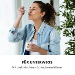 Gaia Greek Joghurt-Maker 1,26 L 6 Gläser Inkl. Sieb-Box -Haushaltsgeräte Rabatte 10035435 de 0004 logo