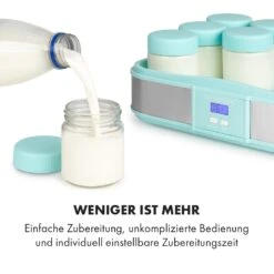 Gaia Greek Joghurt-Maker 1,26 L 6 Gläser Inkl. Sieb-Box -Haushaltsgeräte Rabatte 10035435 de 0005 logo
