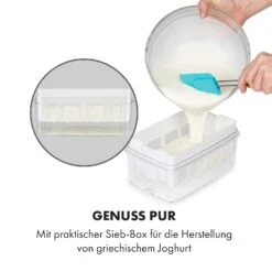 Gaia Greek Joghurt-Maker 1,26 L 6 Gläser Inkl. Sieb-Box -Haushaltsgeräte Rabatte 10035435 de 0006 logo