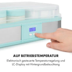 Gaia Greek Joghurt-Maker 1,26 L 6 Gläser Inkl. Sieb-Box -Haushaltsgeräte Rabatte 10035435 de 0007 logo