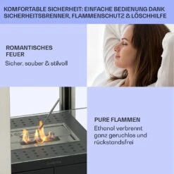 Phantasma Pinar Ethanol-Kamin Rauch- & Geruchlos Bio-Ethanol -Haushaltsgeräte Rabatte 10035459 de 0006 usp