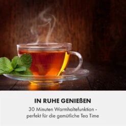 Tealicious Tee-Vollautomat 1300W 2-16 Min. 1 Liter -Haushaltsgeräte Rabatte 10035475 de 0005 logo