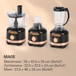 Luca Multifunktionsmixer 1000 W 3 L Stufenlose Geschwindigkeit 6 Modi -Haushaltsgeräte Rabatte 10035487 de 0007 logo