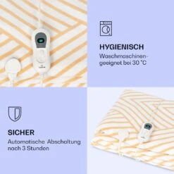 Dr. Watson XXL Heizdecke 3 Stufen Waschbar 200x180cm Mikroplüsch -Haushaltsgeräte Rabatte 10035502 de 0004 logo