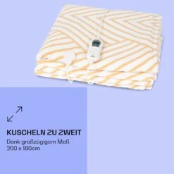 Dr. Watson XXL Heizdecke 3 Stufen Waschbar 200x180cm Mikroplüsch -Haushaltsgeräte Rabatte 10035502 de 0005 logo