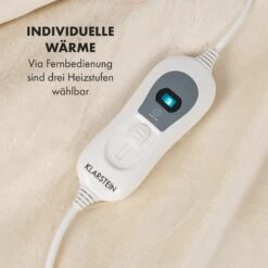 Slanket Heizdecke Mit Ärmeln 120W 155x180cm Coral Fleece -Haushaltsgeräte Rabatte 10035504 de 0004 logo