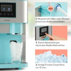 Eiszeit Crush Eiswürfelmaschine 2 Größen Crushed Ice -Haushaltsgeräte Rabatte 10035509 de 0004 usp