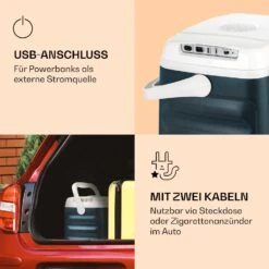 BeerBelly 21 Elektrische Kühlbox Kühl-& Warmhaltefunktion USB-Port ECO-Modus -Haushaltsgeräte Rabatte 10035547 de 0003 logo