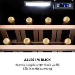 Vinetage 12 Getränkekühler Kühlschrank 48 Liter 4-22°C Retro-Design -Haushaltsgeräte Rabatte 10035568 de 0006 logo