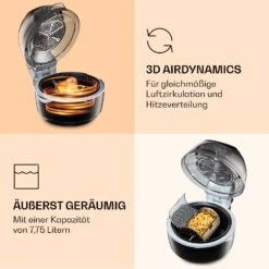 VitAir Smart Heißluftfritteuse App-Steuerung / 1400W / 7,75 Ltr / 20 Programme 13 VitAir Smart Heißluftfritteuse App-Steuerung / 1400W / 7,75 Ltr / 20 Programme -Haushaltsgeräte Rabatte 10035592 de 0006 logo