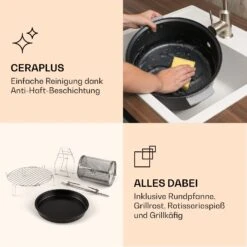 VitAir Smart Heißluftfritteuse App-Steuerung / 1400W / 7,75 Ltr / 20 Programme 14 VitAir Smart Heißluftfritteuse App-Steuerung / 1400W / 7,75 Ltr / 20 Programme -Haushaltsgeräte Rabatte 10035592 de 0007 logo