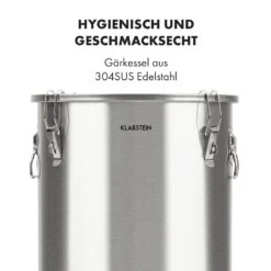 Gärkeller Pro XL Fermentierkessel 60 Liter Ablassventil 304-Edelstahl 14 Gärkeller Pro XL Fermentierkessel 60 Liter Ablassventil 304-Edelstahl -Haushaltsgeräte Rabatte 10035622 de 0006 logo