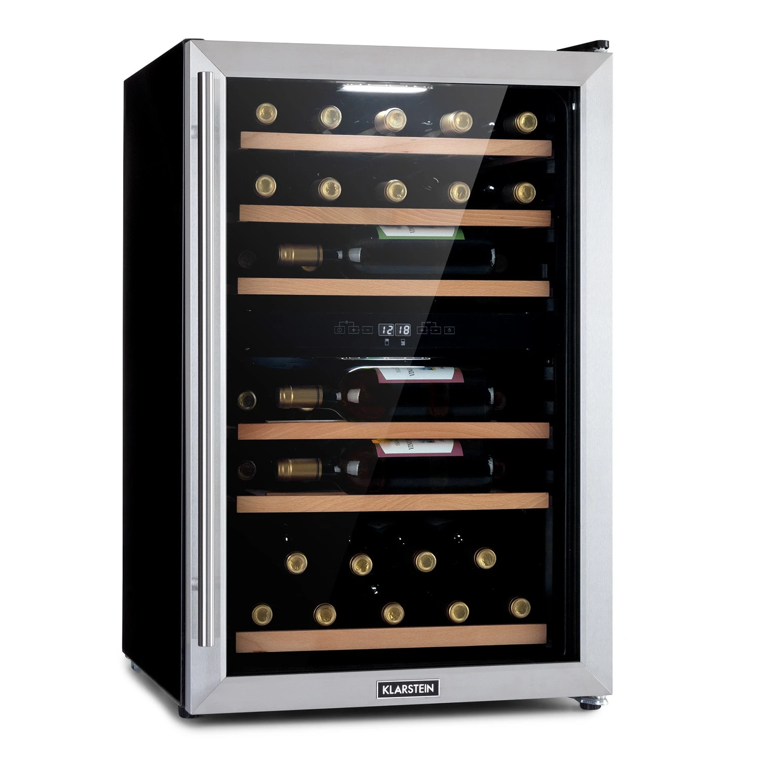 Vinamour 37 Duo Weinkühlschrank 2 Kühlzonen 112 Liter 37 Flaschen 1 Vinamour 37 Duo Weinkühlschrank 2 Kühlzonen 112 Liter 37 Flaschen