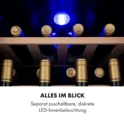 Vinamour 12 Uno Weinkühlschrank 12Fl./46l 4-18°C 40dB -Haushaltsgeräte Rabatte 10035673 de 0007 logo