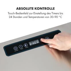 Captain Jerky 110 Dörrautomat 1000W 30-90 °C 24h-Timer Edelstahl -Haushaltsgeräte Rabatte 10035735 de 0003 logo