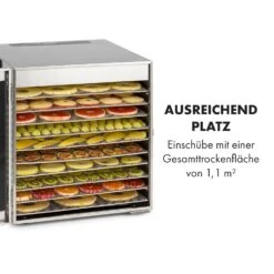 Captain Jerky 110 Dörrautomat 1000W 30-90 °C 24h-Timer Edelstahl -Haushaltsgeräte Rabatte 10035735 de 0004 logo