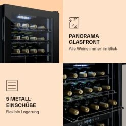 Shiraz 29 Duo Weinkühlschrank 2 Zonen 80L/29 Flaschen 5-22°C Touch -Haushaltsgeräte Rabatte 10035846 de 0004 logo