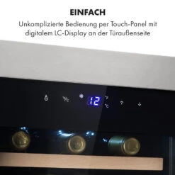Reserva 12 Uno Weinkühlschrank 12 Flaschen 31 Liter Edelstahl -Haushaltsgeräte Rabatte 10035859 de 0004 logo