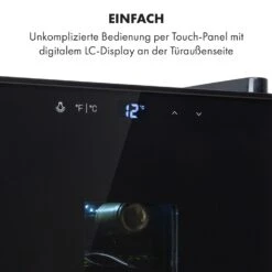 Bellevin 8 Uno Weinkühlschrank 23 Liter 11-18 °C LED Touch SingleZone -Haushaltsgeräte Rabatte 10035862 de 0004 logo