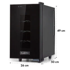 Bellevin 8 Uno Weinkühlschrank 23 Liter 11-18 °C LED Touch SingleZone -Haushaltsgeräte Rabatte 10035862 yy 0008 logo