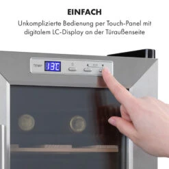 Reserva 8 Uno Weinkühlschrank 23 Ltr 8 Fl 11-18 °C 26 DB Edelstahl -Haushaltsgeräte Rabatte 10035864 de 0004 logo