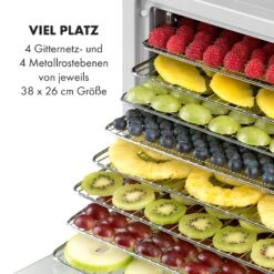 Mega Jerky Dörrautomat 650W 35-80°C LC-Touch-Display Timer 8 Ebenen -Haushaltsgeräte Rabatte 10035927 de 0005 logo