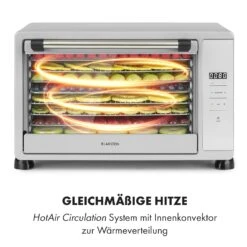 Mega Jerky Dörrautomat 650W 35-80°C LC-Touch-Display Timer 8 Ebenen -Haushaltsgeräte Rabatte 10035927 de 0006 logo