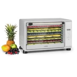 Mega Jerky Dörrautomat 650W 35-80°C LC-Touch-Display Timer 8 Ebenen