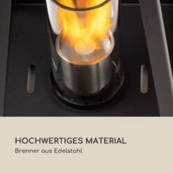 Fiamme Triangolo Ethanol-Laterne 2-Set Edelstahl-Brenner 0,3 Liter 4h Brenndauer -Haushaltsgeräte Rabatte 10036072 de 0005 logo
