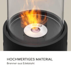 Fiamme Tamburo Ethanol-Kamin Edelstahl-Brenner 0,8Ltr 4-5 H Brenndauer -Haushaltsgeräte Rabatte 10036076 de 0003 logo