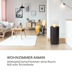 Fiamme Tamburo Ethanol-Kamin Edelstahl-Brenner 0,8Ltr 4-5 H Brenndauer -Haushaltsgeräte Rabatte 10036076 de 0004 logo