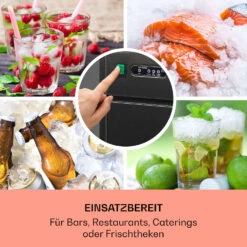 Powericer XL Eiswürfelmaschine 20 Kg/Tag 145 Watt 9 Powericer XL Eiswürfelmaschine 20 Kg/Tag 145 Watt -Haushaltsgeräte Rabatte 10036152 de 0003 usp