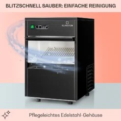 Powericer XL Eiswürfelmaschine 20 Kg/Tag 145 Watt 11 Powericer XL Eiswürfelmaschine 20 Kg/Tag 145 Watt -Haushaltsgeräte Rabatte 10036152 de 0005 usp