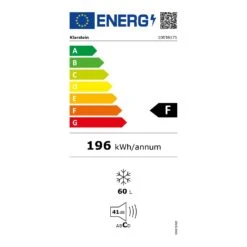 Laika 60L Gefrierschrank 60 Liter 3 Schubladen Temperatur: -18 Bis 0 °C -Haushaltsgeräte Rabatte 10036171 energy label