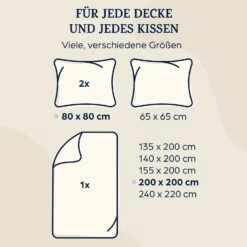 Soft Wonder-Edition Bettwäsche 200x200 Cm -Haushaltsgeräte Rabatte 10036263 de 0007 logo