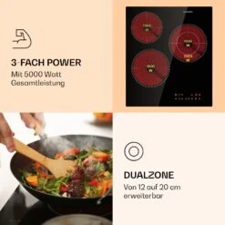 Virtuosa 3 Slim Kochfeld 3 Felder 5000 W Dualzone Timer Keramik 9 Virtuosa 3 Slim Kochfeld 3 Felder 5000 W Dualzone Timer Keramik -Haushaltsgeräte Rabatte 10036334 de 0003 logo